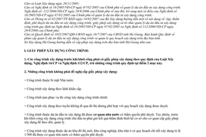 Công văn 54/HD-SXD hướng dẫn cấp phép xây dựng