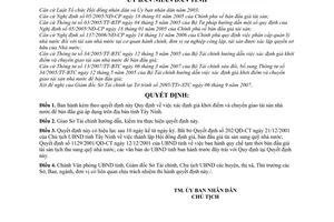 Quyết định 15/2008/QĐ-UBND Quy định xác định giá khởi điểm chuyển giao tài sản nhà nước  bán đấu giá