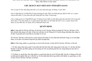 Quyết định 705/QĐ-UBND năm 2008 hợp nhất Sở Thể dục Thể thao Sở Du lịch Sở Văn hóa Thông tin