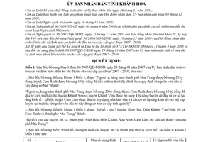 Quyết định 17/2008/QĐ-UBND sửa đổi Quyết định 06/2007/QĐ-UBND tiêu chí định mức phân bổ chi đầu tư các cấp giai đoạn 2007 - 2010