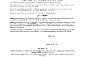 Quyết định 764/QĐ-UBND tiếp nhận, xử lý phản ánh, kiến nghị