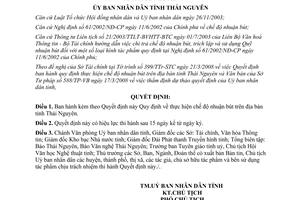 Quyết định 13/2008/QĐ-UBND chế độ nhuận bút Thái Nguyên