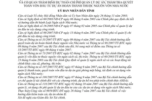 Quyết định 780/2008/QĐ-UBND phân cấp thẩm quyền phê duyệt dự toán, quyết toán chi phí quản lý dự án nguồn vốn nhà nước