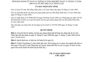 Quyết định 573/QĐ-UBND 2008 danh mục văn bản pháp luật hết hiệu lực Thừa Thiên Huế