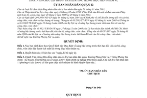 Quyết định 03/2008/QĐ-UBND quy định nâng bậc lương trước thời hạn đối với cán bộ, công chức,viên chức lập thành tích xuất sắc trong thực hiện nhiệm vụ