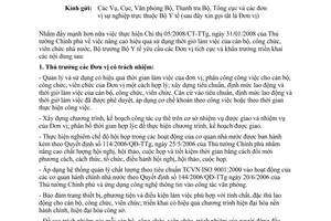 Công văn  2303/BYT-VPB1 đẩy mạnh thực hiện CT 05/2008/CT-TTg