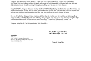 Công văn  1652/TCHQ-GSQL bổ sung danh mục hàng nhập khẩu