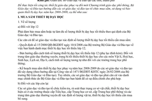 Công văn  3253/BGDĐT-KHTC hướng dẫn tổ chức mua sắm, sử dụng TBDH  2008 - 2009