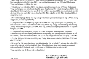 Công văn  1748/TCHQ-GSQL vướng mắc thời điểm hiệu lực của chữ ký trên C/O