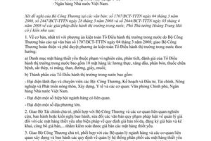 Công văn 2434/VPCP-KTTH  điều hành thị trường trong nước