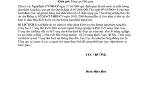 Công văn  137/ATLĐ-QCKTALĐ Thông báo đổi tên và trụ sở giao dịch