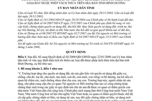 Quyết định 13/2008/QĐ-UBND sửa đổi Quyết định 03/2008/QĐ-UBND diện tích tối thiểu được phép tách thửa