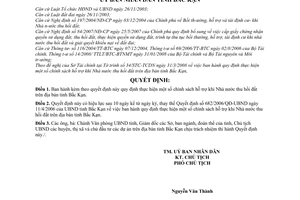 Quyết định 617/2008/QĐ-UBND  chính sách hỗ trợ Nhà nước thu hồi đất