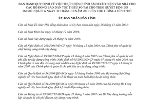 Quyết định 15/2008/QĐ-UBND chính sách kéo điện vào nhà cho hộ đồng bào dân tộc