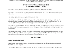 Nghị quyết 08/2008/NQ-HĐND chế độ định mức chi tiêu phục vụ hoạt động HĐND