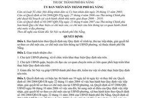 Quyết định 21/2008/QĐ-UBND trình tự, thủ tục tiếp nhận, giải quyết hồ sơ theo cơ chế một cửa liên thông