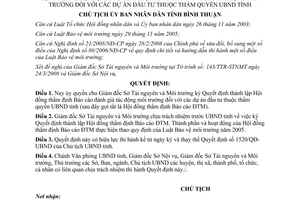 Quyết định 1056/QĐ-UBND năm 2008 ủy quyền cho Giám đốc Sở Tài nguyên  Môi trường