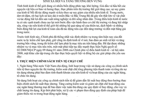 Nghị quyết 10/2008/NQ-CP biện pháp kiềm chế lạm phát, ổn định kinh tế vĩ mô, bảo đảm an sinh xã hội và tăng trưởng bền vững