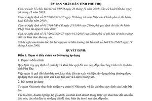 Quyết định 1081/2008/QĐ-UBND quản lý và khai thác quỹ đất san nền