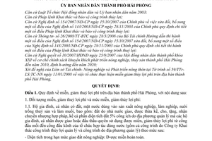 Quyết định 677/QĐ-UBND miễn, giảm thuỷ lợi phí sản xuất nông, lâm nghiệp