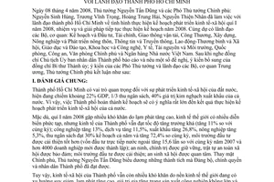 Thông báo 110/TB-VPCP kết luận Thủ tướng Chính phủ Nguyễn Tấn Dũng làm việc lãnh đạo thành phố Hồ Chí Minh