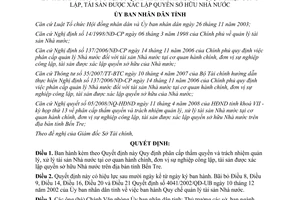 Quyết định 10/2008/QĐ-UBND phân cấp thẩm quyền và trách nhiệm quản lý tài sản