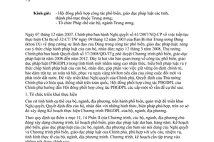 Công văn  1381/CV-HĐPH hướng dẫn thực hiện NQ 61/2007/NQ-CP và QĐ 37/2008/QĐ-TTg phổ biến, giáo dục pháp luật