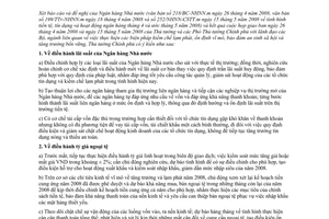 Công văn  757/TTg-KTTH điều hành tiền tệ, tín dụng