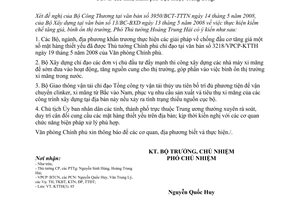 Công văn  3366/VPCP-KTTH bình ổn thị trường trong nước