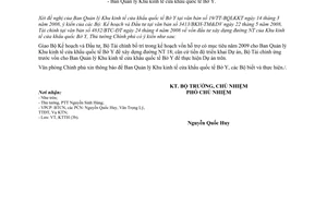 Công văn 3393/VPCP-KTTH vốn đầu tư xây dựng đường NT 18 của Khu kinh tế cửa khẩu quốc tế Bờ Y