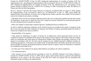 Official Dispatch No. 6122/BTC-TCT guiding the refund of income tax on high-inco