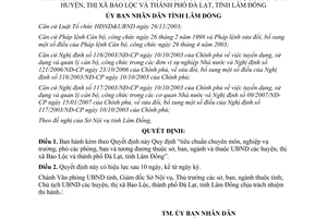 Quyết định 16/2008/QĐ-UBND tiêu chuẩn chuyên môn nghiệp vụ trưởng