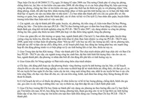 Chỉ thị 09/2008/CT-UBND phòng chống lụt bão tìm kiếm cứu nạn giảm nhẹ thiệt hại 2008 Cần Thơ