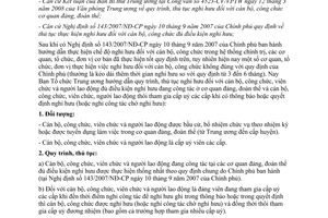 Hướng dẫn 16-HD/BTCTW nghỉ hưu đối với cán bộ, công chức cơ quan đảng, đoàn