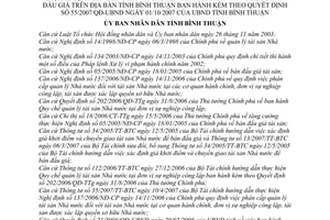 Quyết định 39/2008/QĐ-UBND sửa đổi quy trình quản lý, xử lý, xác định giá khởi điểm chuyển giao tài sản Nhà nước để bán đấu giá