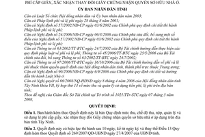 Quyết định 28/2008/QĐ-UBND chế độ thu nộp quản lý sử dụng lệ phí