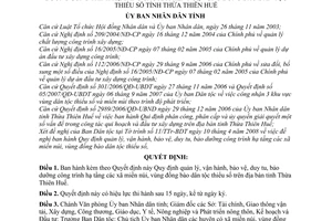 Quyết định 1112/2008/QĐ-UBND quy định quản lý vận hành bảo vệ duy tu bảo dưỡng công trình hạ tầng các xã miền núi vùng đồng bào dân tộc thiểu số