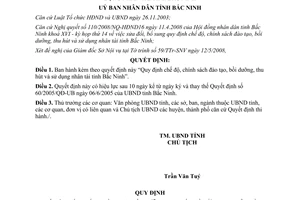 Quyết định 66/2008/QĐ-UBND Chế độ, chính sách đào tạo, bồi dưỡng nhân tài