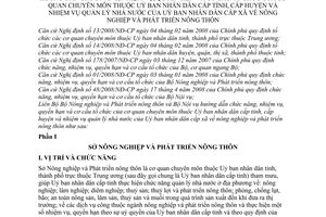 Thông tư liên tịch 61/2008/TTLT-BNN-BNV hướng dẫn chức năng, nhiệm vụ, quyền hạn và cơ cấu tổ chức của CQ chuyên môn thuộc UBND cấp Xã về NT&PTNT