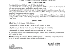 Quyết định 619/QĐ-TTg tặng Cờ thi đua của Chính phủ