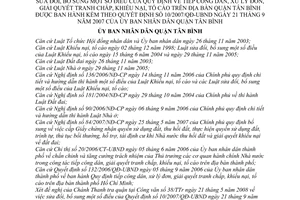 Quyết định 05/2008/QĐ-UBND tiếp công dân, xử lý đơn, giải quyết tranh chấp, khiếu nại, tố cáo quận Tân Bình