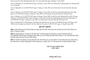 Quyết định 138/2008/QĐ-UBND thuê đất, mặt nước trên địa bàn tỉnh Ninh Thuận