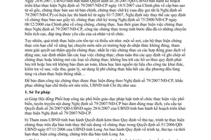 Chỉ thị 09/2008/CT-UBND chấn chỉnh công tác chứng thực Long An