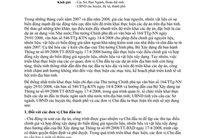 Công văn 561/UBND-CN điều chỉnh giá nguyên, nhiên vật liệu và hình thức hợp đồng