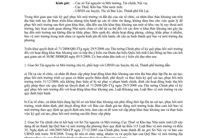 Công văn 4333/UBND triển khai Quyết định 71/2008/QĐ-TTg