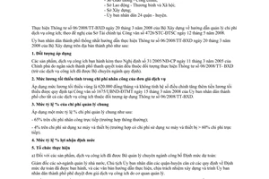 3413/UBND-ĐTMT hướng dẫn thực hiện Thông tư 06/2008/TT-BXD