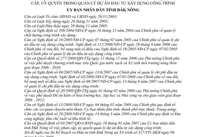 Quyết định 20/2008/QĐ-UBND điều chỉnh Quyết định 03/2007/QĐ-UBND