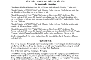 Quyết định 1298/2008/QĐ-UBND nuôi dưỡng người xin ăn cơ nhỡ người tâm thần Thừa Thiên Huế