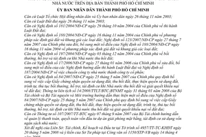 Quyết định 45/2008/QĐ-UBND Quy định trình tự, thủ tục và nội dung lập dự án bồi thường, giải phóng mặt bằng và tái định cư sử dụng vốn Ngân sách NN