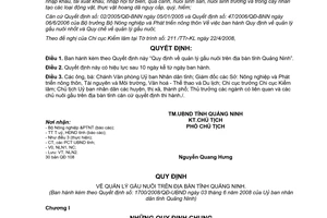 Quyết định 1700/2008/QĐ-UBND Quy định quản lý gấu nuôi trên địa bàn tỉnh